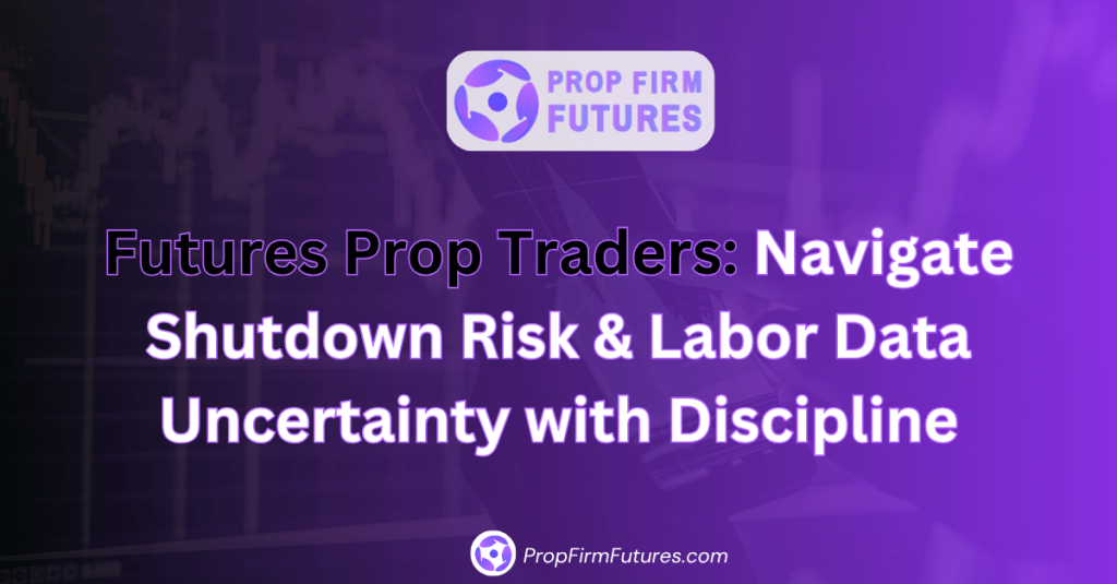 Futures Prop Traders Navigate Shutdown Risk & Labor Data Uncertainty with Discipline