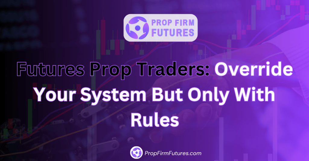 Futures Prop Traders Override Your System But Only With Rules