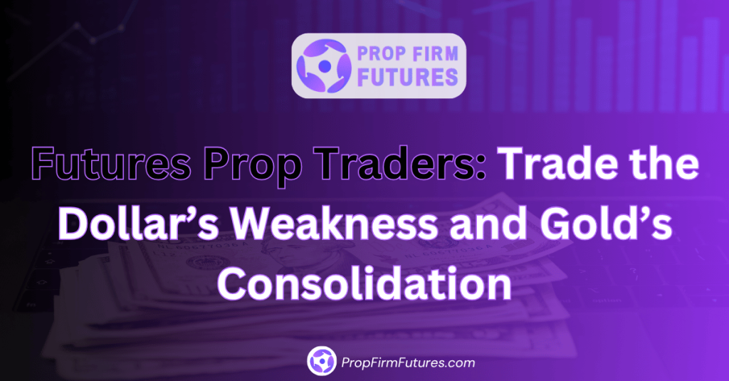 Futures Prop Traders Trade the Dollar’s Weakness and Gold’s Consolidation