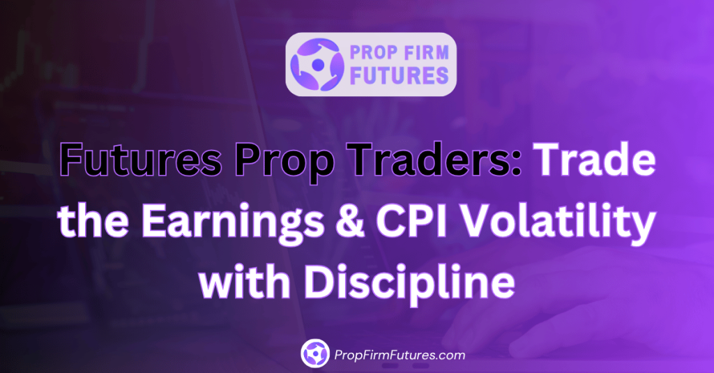 Futures Prop Traders Trade the Earnings & CPI Volatility with Discipline