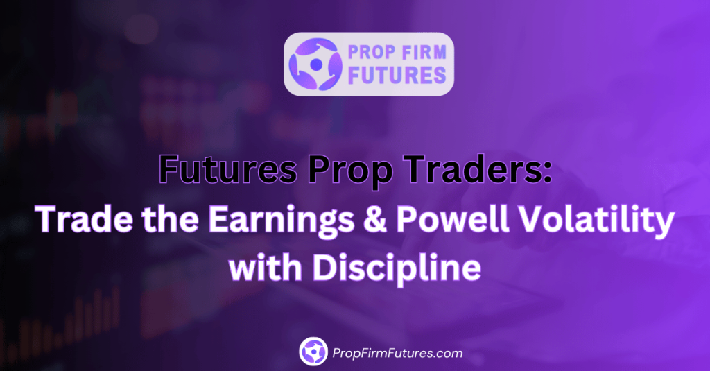 Futures Prop Traders: Trade the Earnings & Powell Volatility with Discipline