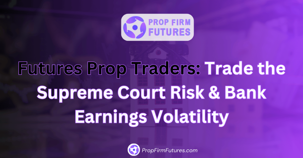 Futures Prop Traders: Trade the Supreme Court Risk & Bank Earnings Volatility