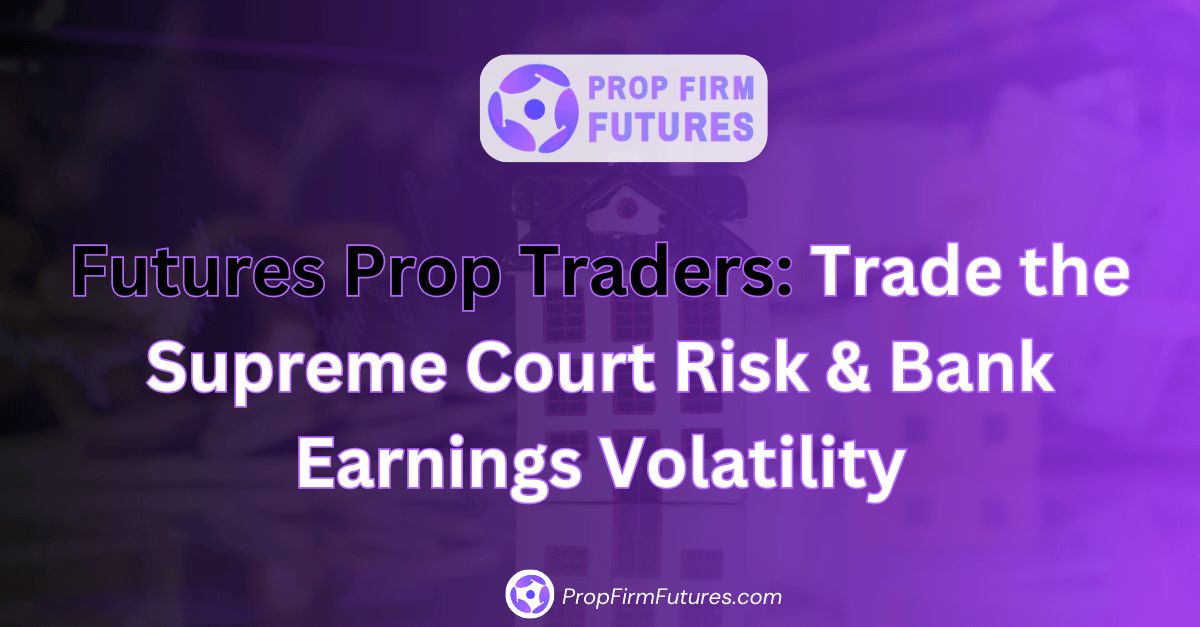Futures Prop Traders: Trade the Supreme Court Risk & Bank Earnings Volatility