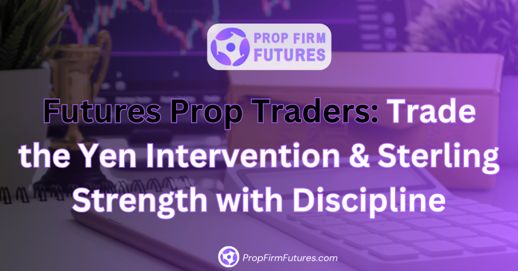 Futures Prop Traders: Trade the Yen Intervention & Sterling Strength with Discipline